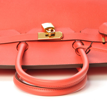Hermes Epsom Birkin 35 Rose Jaipur 32 of 34