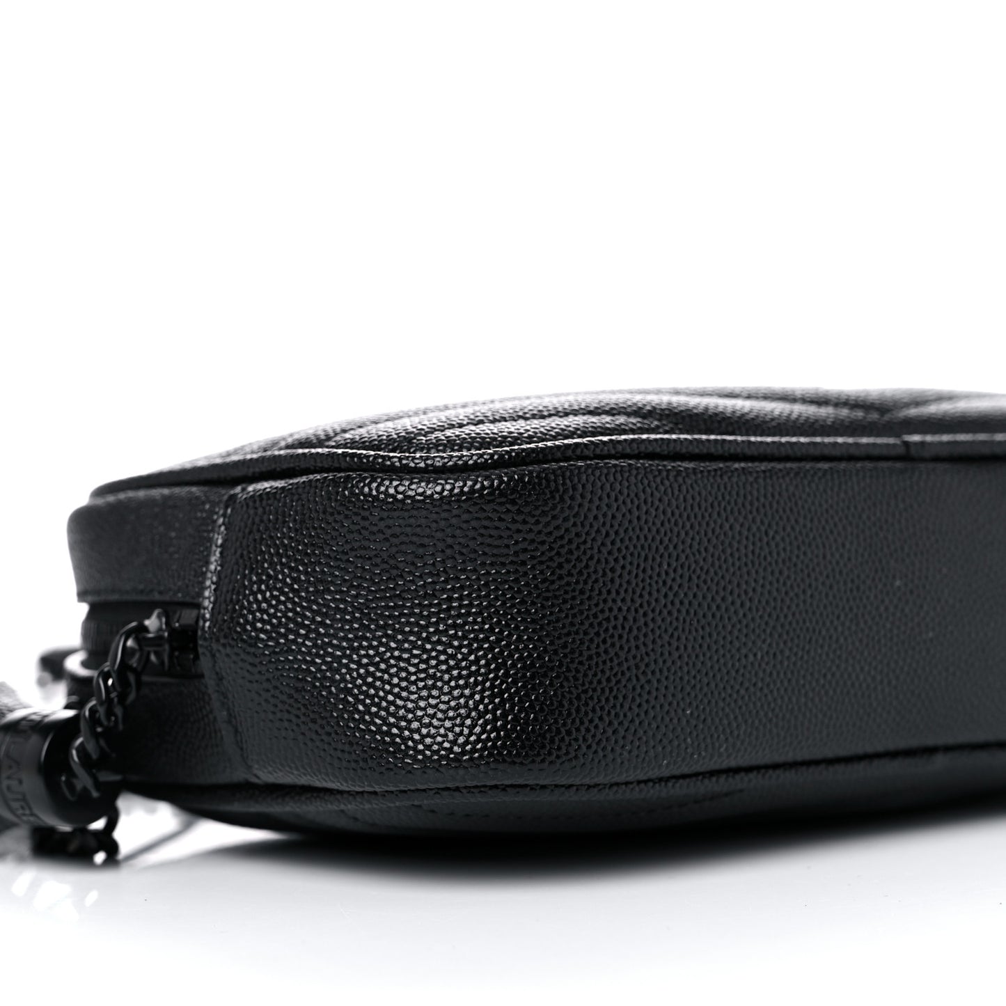 Grain De Poudre Matelasse Monogram Mini Lou Camera Bag Black