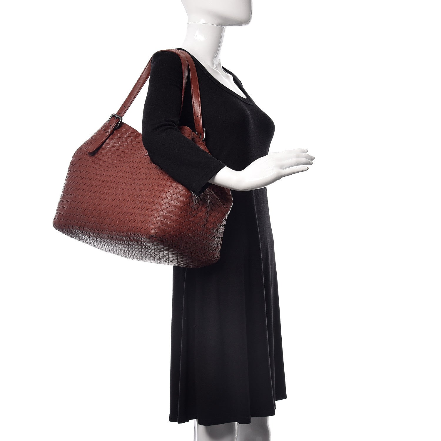 Bottega Veneta Nappa Intrecciato Large Seamless Tote Canyon 2 of 28
