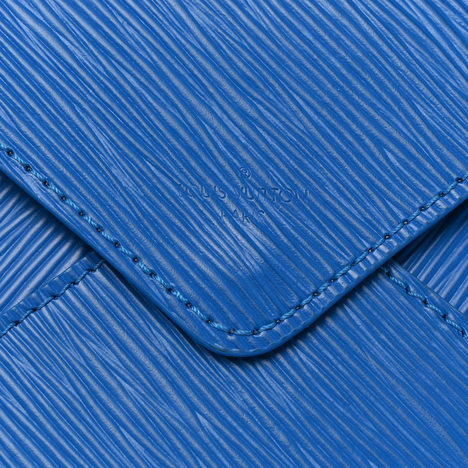 Louis Vuitton Epi Envelope Pouch Bleuet 6 of 6
