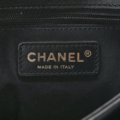 Chanel Lambskin Quilted Medium Lovely Day Flap Black 6 of 13