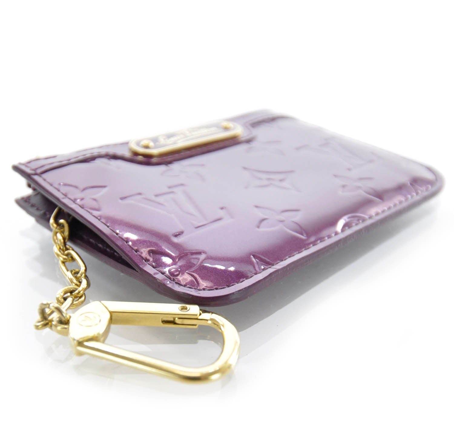 Louis Vuitton Vernis Key Pouch Violet 3 of 6