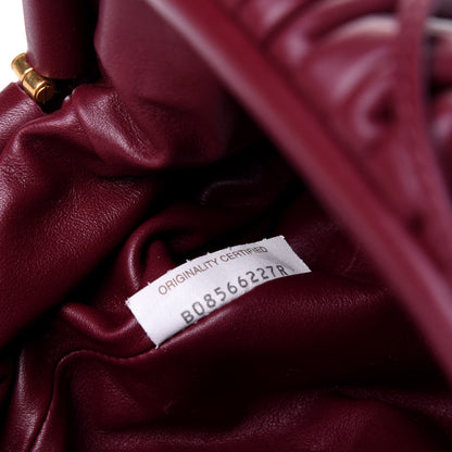 Bottega Veneta Butter Calfskin The Mini Pouch Bordeaux 7 of 11