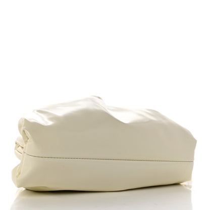 Bottega Veneta BOTTEGA VENETA Spazzolato Calfskin The Mini Sphere Pouch White 4 of 10