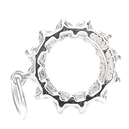 Tiffany Platinum Diamond Circle Charm 3 of 4
