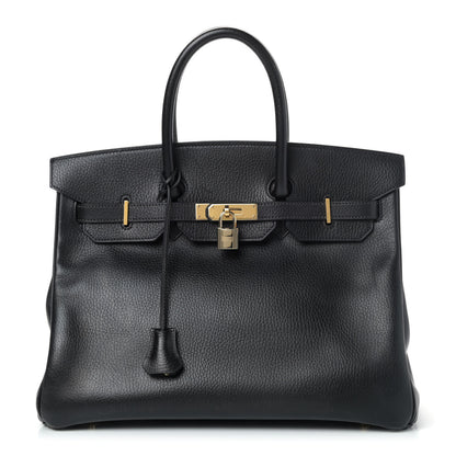 Hermes Ardennes Birkin 35 Black 1 of 11