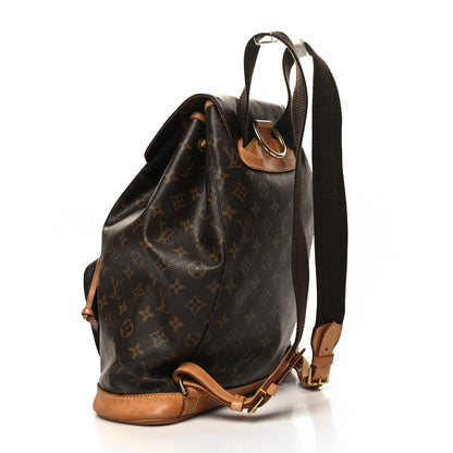Louis Vuitton Monogram Montsouris GM Backpack 3 of 12