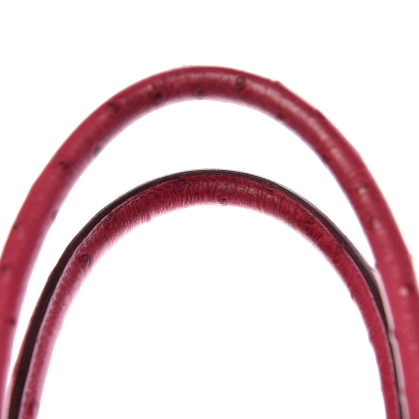 Ostrich Birkin 35 Fuchsia