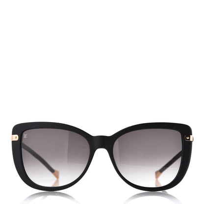 Louis Vuitton Monogram Acetate Charlotte Sunglasses Z0781W Black 3 of 6