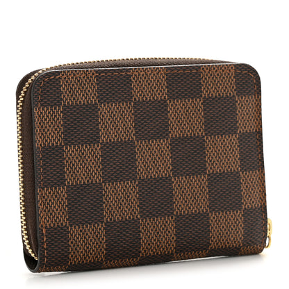Louis Vuitton Damier Ebene Zippy Coin Purse 3 of 10