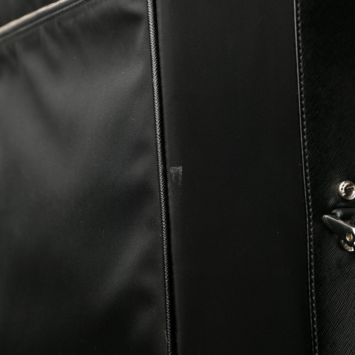 Prada Tessuto Nylon Saffiano Suitcase Black 13 of 13