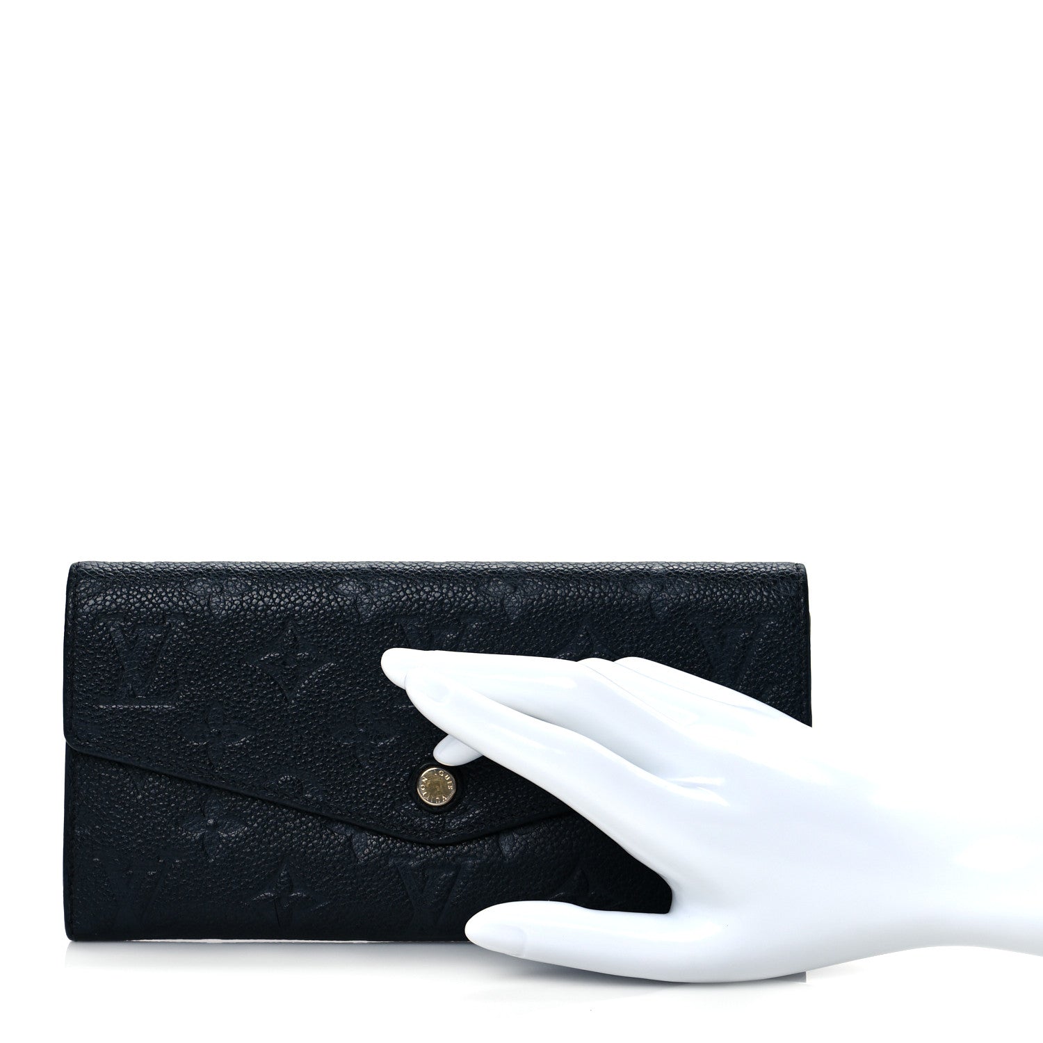 Louis Vuitton Empreinte Curieuse Wallet Black 3 of 8