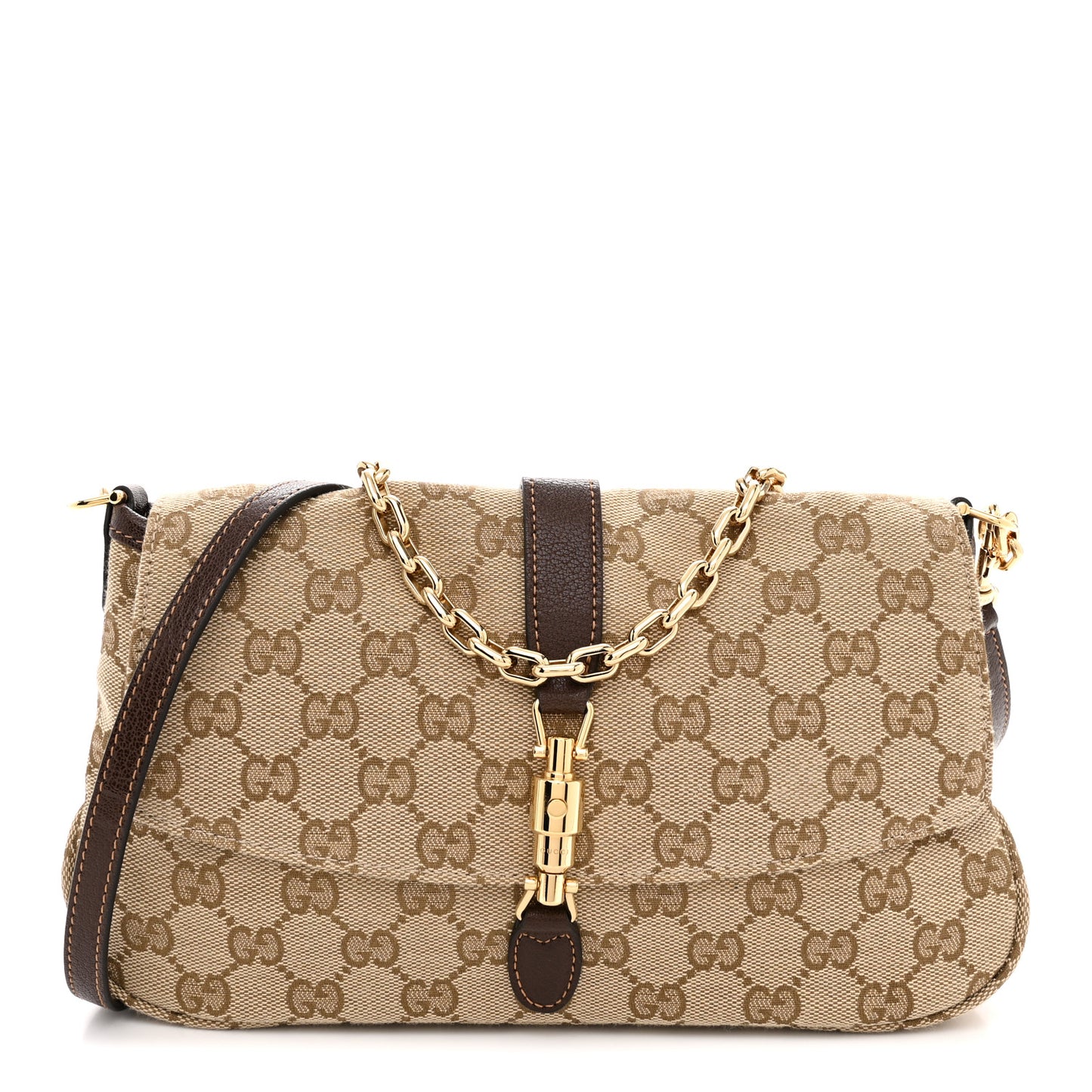Monogram Medium Aperitivo Shoulder Bag  Sand Brown