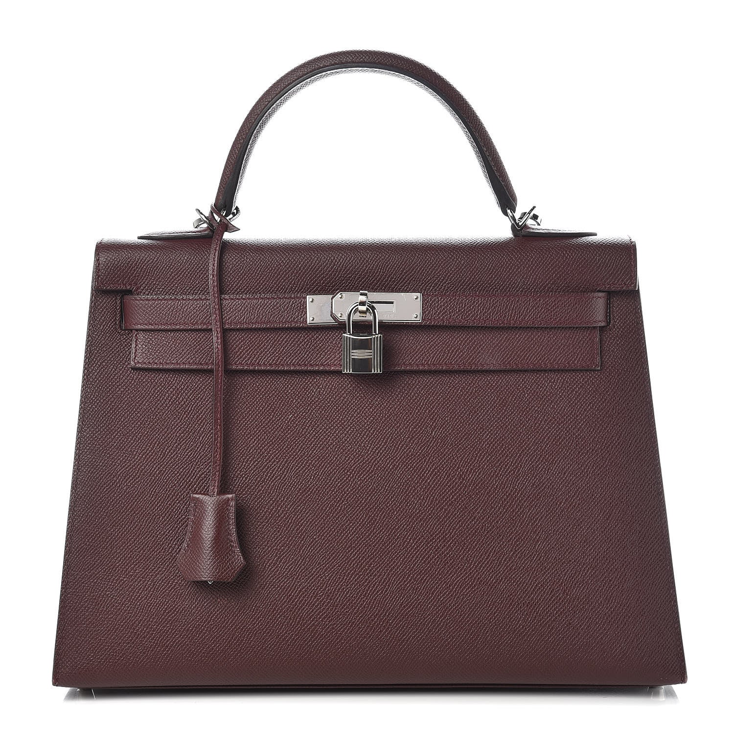 Hermes Epsom Kelly Sellier 32 Bordeaux 1 of 37