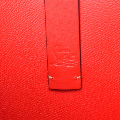 Christian Louboutin Calfskin Spikes East West Cabata Tote Cannelle 6 of 9