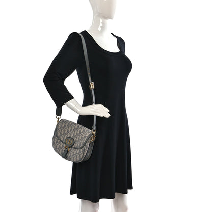 Christian Dior Oblique Medium Bobby Flap Gray 2 of 10