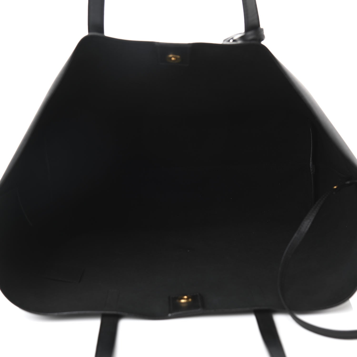 Saint Laurent Calfskin Large Shopping Tote Black 6 of 11