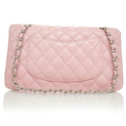 Chanel Caviar Medium Double Flap Pink 4 of 10