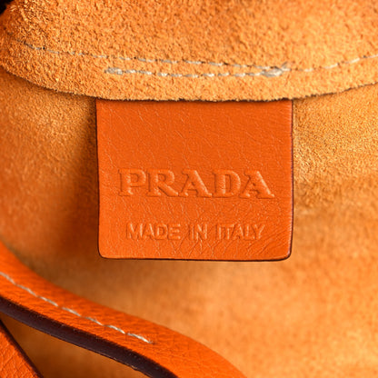 Prada Vitello Daino Tote Papaya 6 of 15