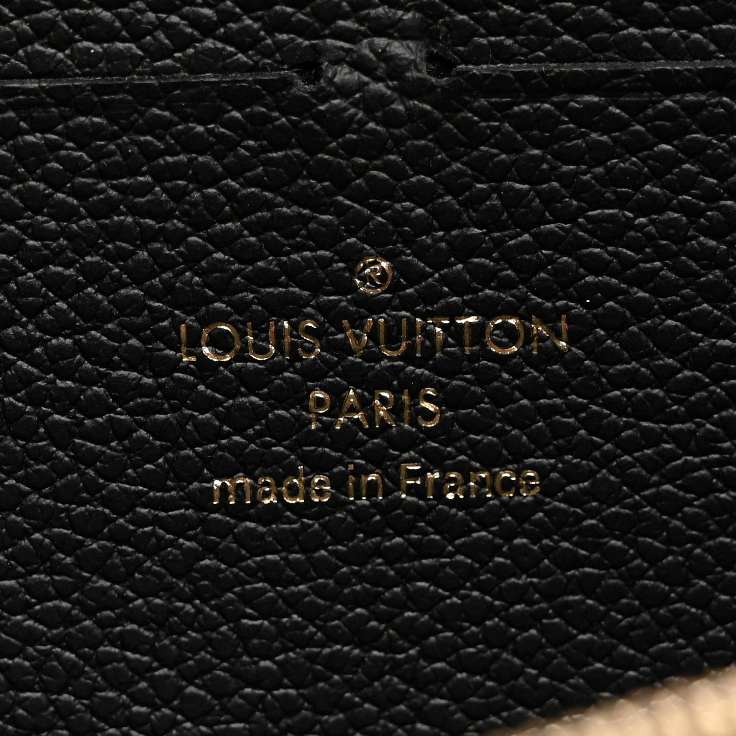 Louis Vuitton Empreinte Clemence Wallet Black 6 of 8