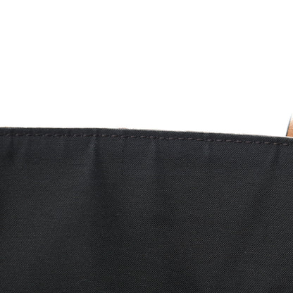 Fendi Glazed Fabric Vitello Century FF 1974 Stamp Patch Shopping Tote Mogano Panna Caramello 5 of 5