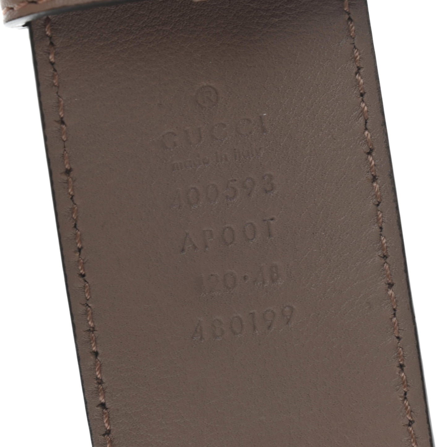 Calfskin Double G 40mm Belt 120 48 Porcelain Rose