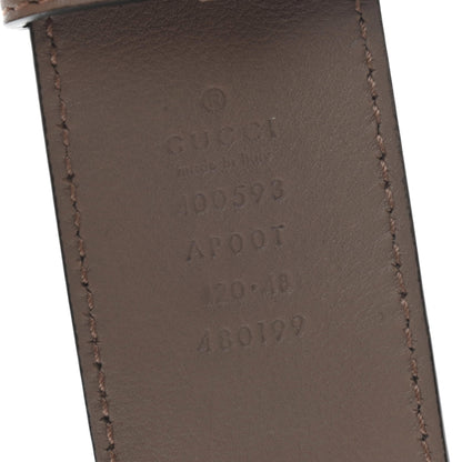 Gucci Calfskin Double G 40mm Belt 120 48 Porcelain Rose 3 of 5