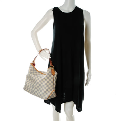 Louis Vuitton Damier Azur Delightful PM Pink 2 of 11
