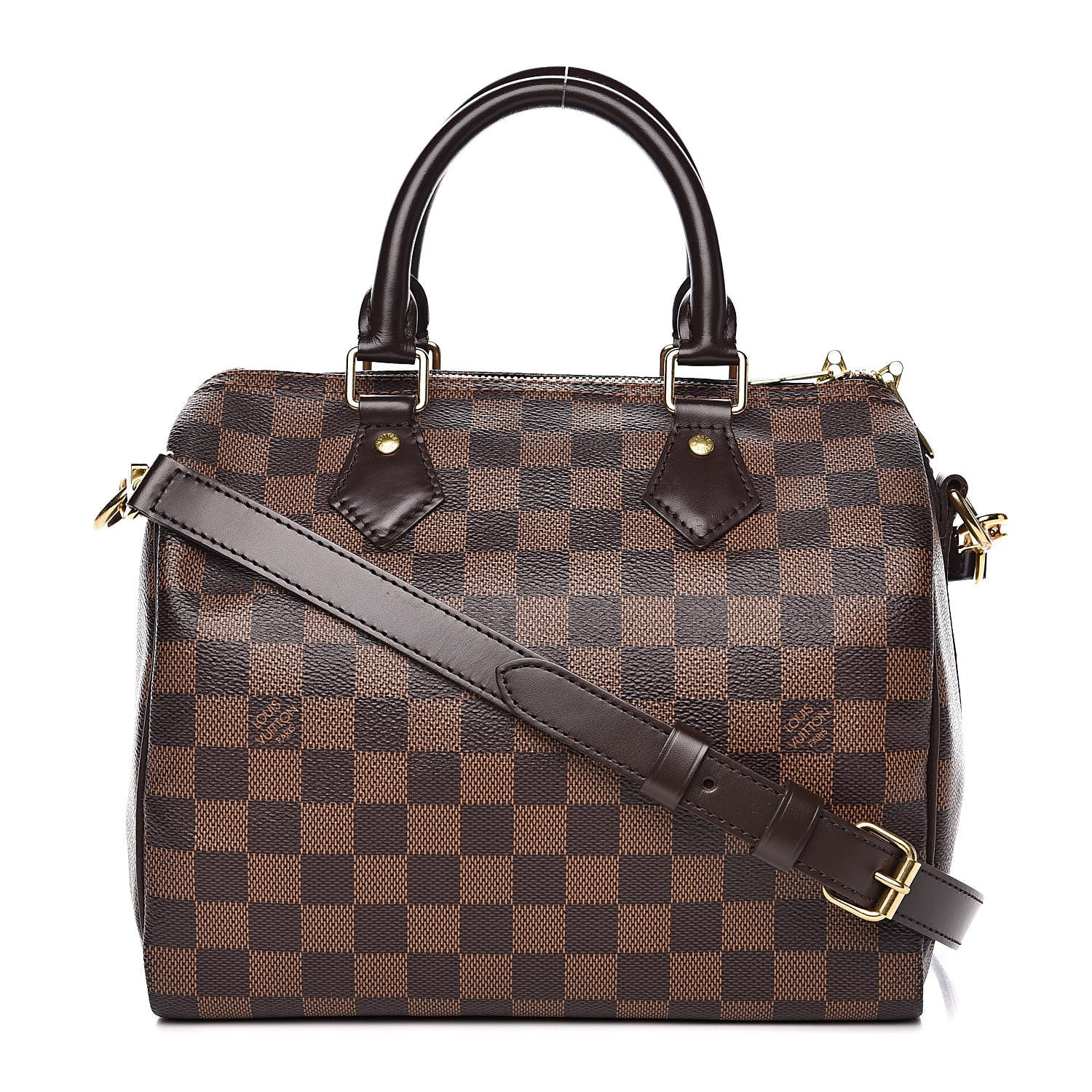 Louis Vuitton Damier Ebene Speedy Bandouliere 25 1 of 12