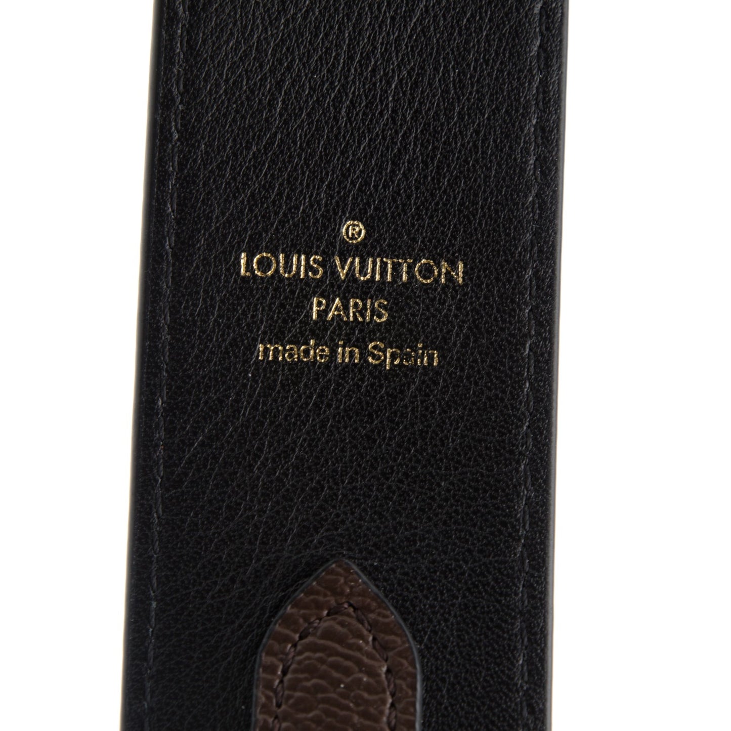 Monogram Bandouliere Shoulder Strap Black
