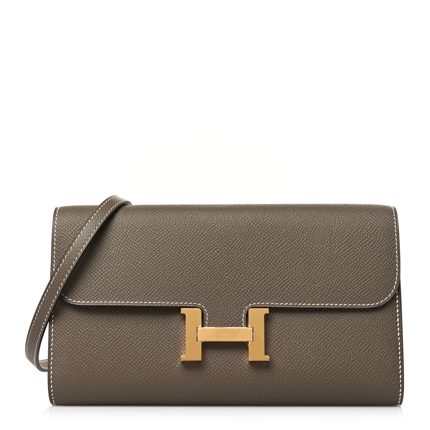 Hermes Epsom Constance Long To Go Wallet Etoupe 1 of 9