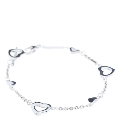 Tiffany Sterling Silver Heart Toggle Bracelet 3 of 5