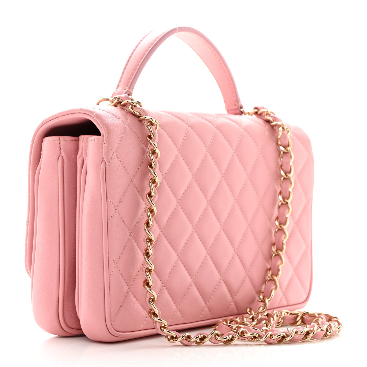 Chanel Lambskin Quilted Small Citizen Chic Flap Pink 3 of 10