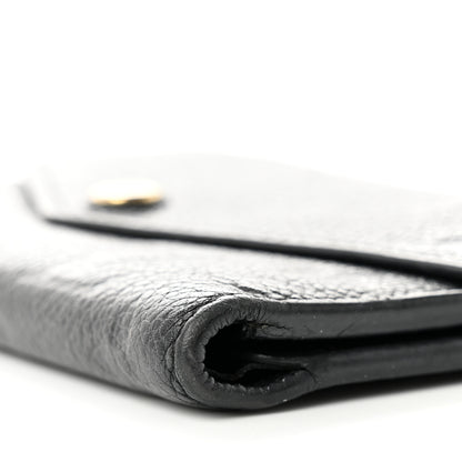 Louis Vuitton Empreinte Compact Curieuse Wallet Black 9 of 9