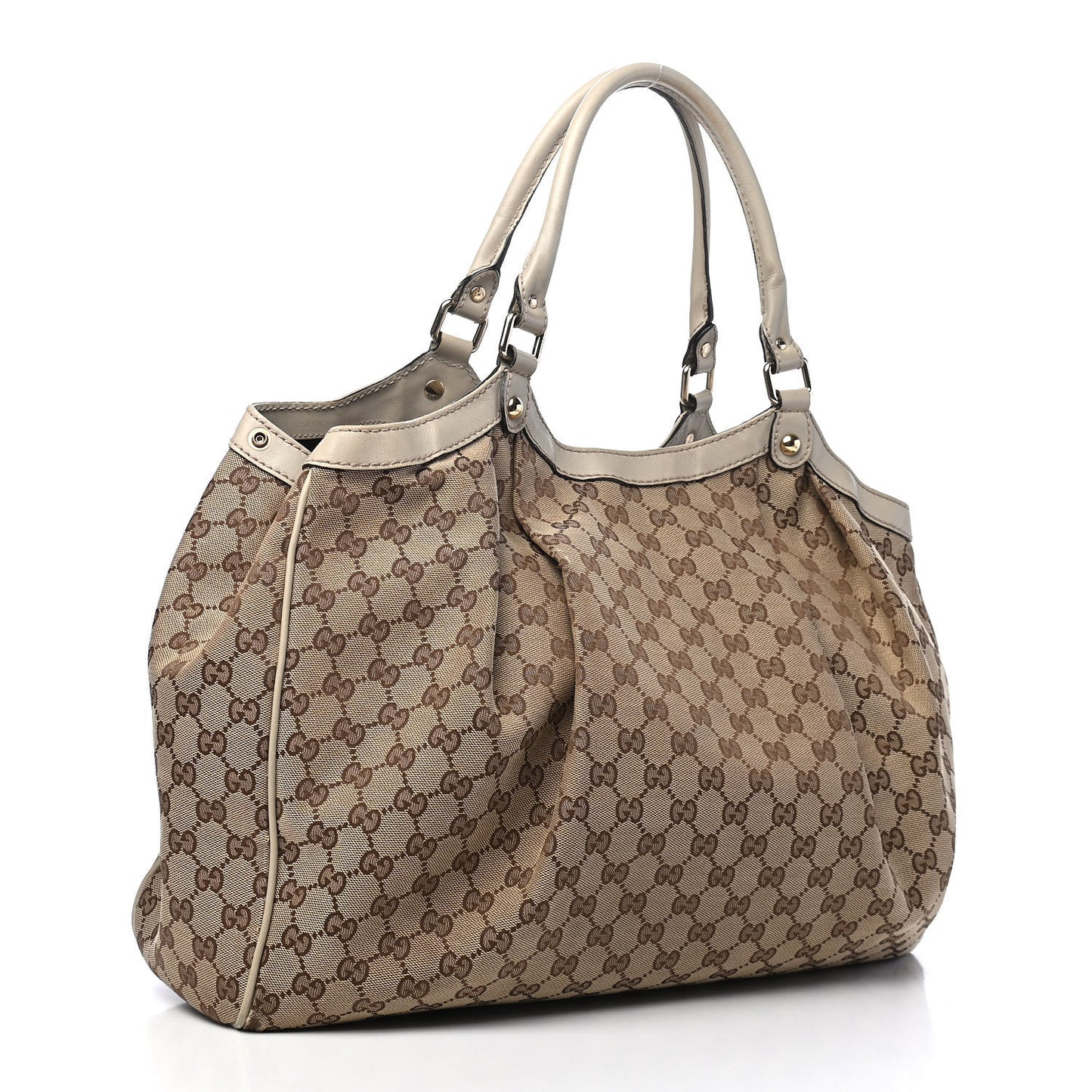 Monogram Large Sukey Tote Off White