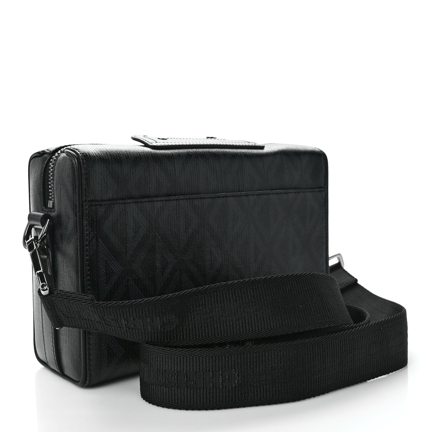 Christian Dior Canvas CD Diamond Lingot 22 Bag Black 3 of 11