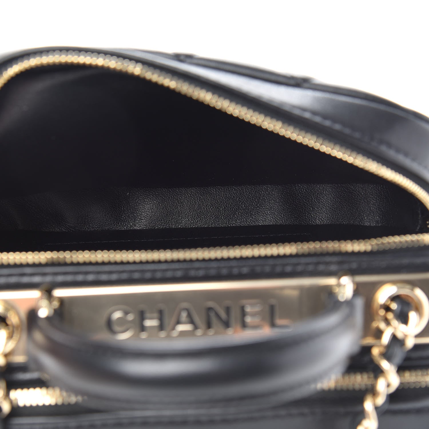 Chanel Lambskin Quilted Small Trendy CC Bowling Bag Black 6 of 11