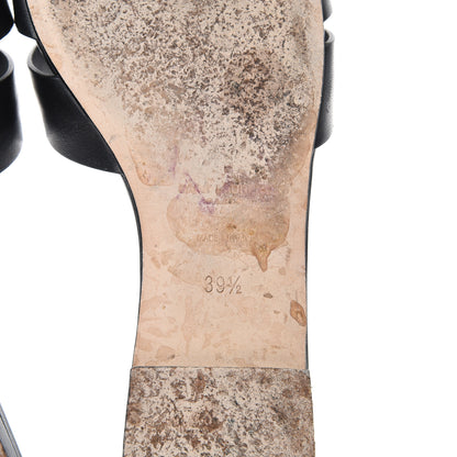 Saint Laurent Calfskin Nu Pied 05 Slide Sandals 39.5 Black 8 of 15