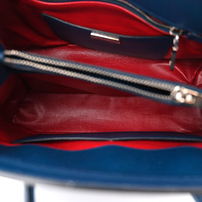 Prada Saffiano Cuir Twin Tote Bleuette 6 of 13