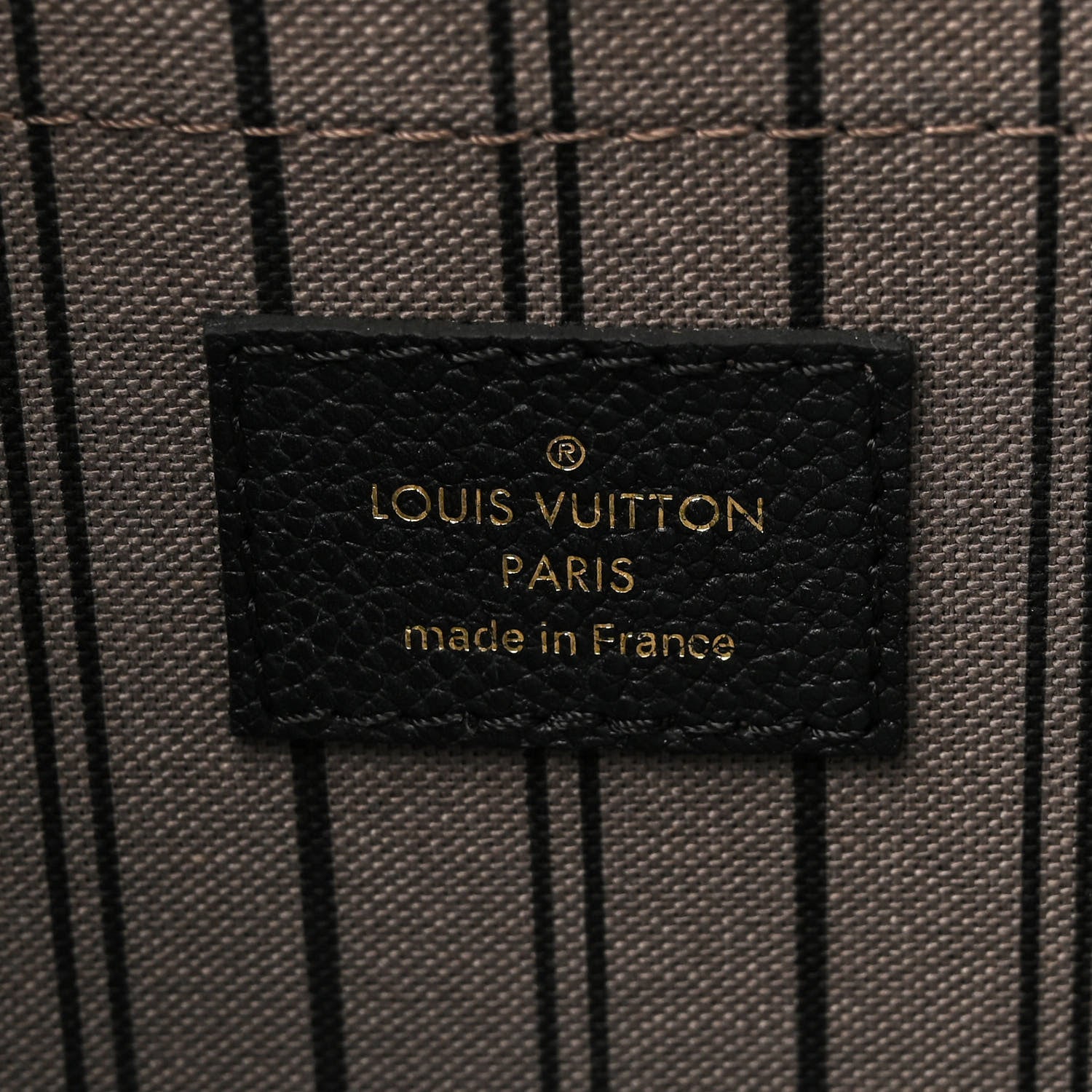 Louis Vuitton Empreinte Montaigne GM Black 6 of 12