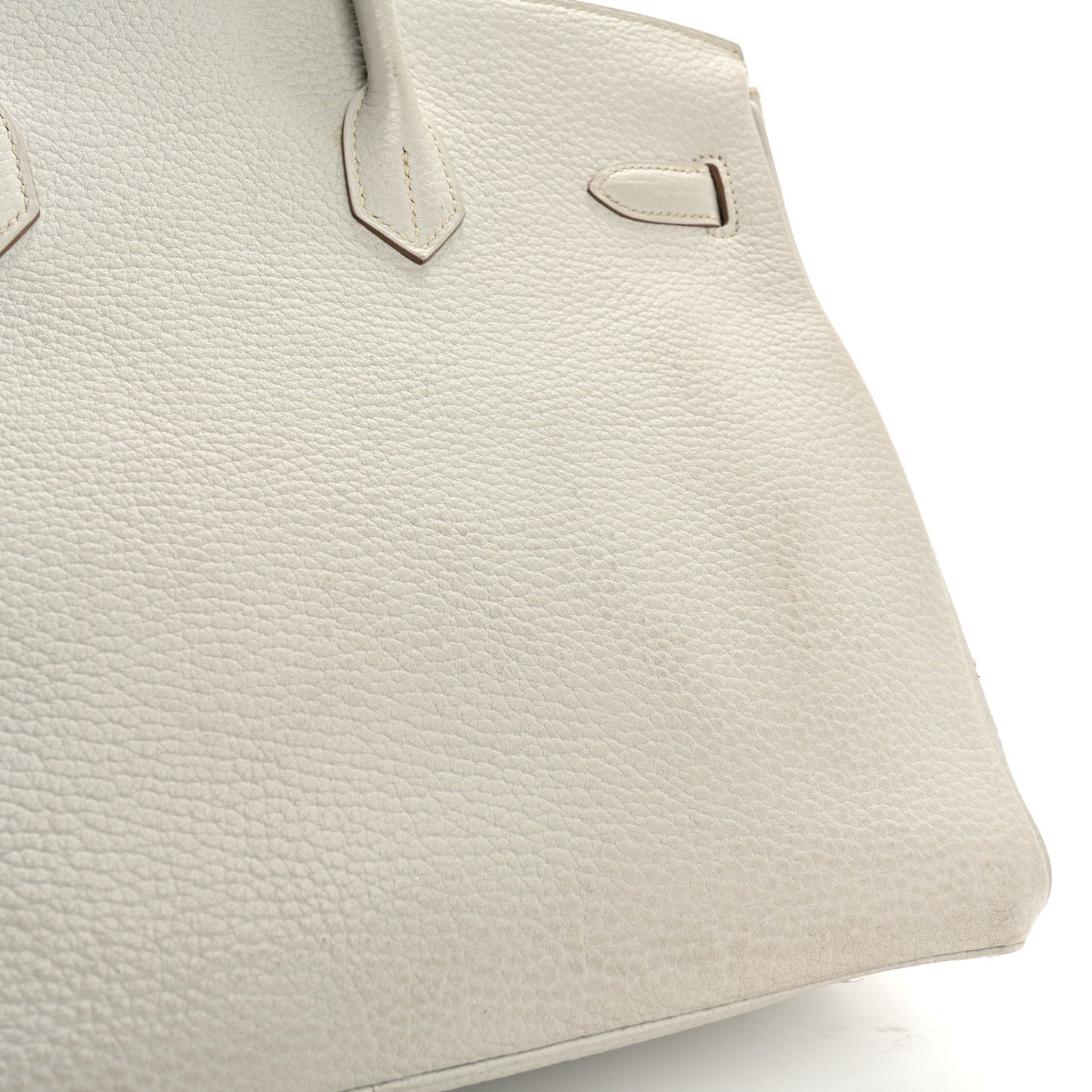 Taurillon Clemence Birkin 35 Gris Perle