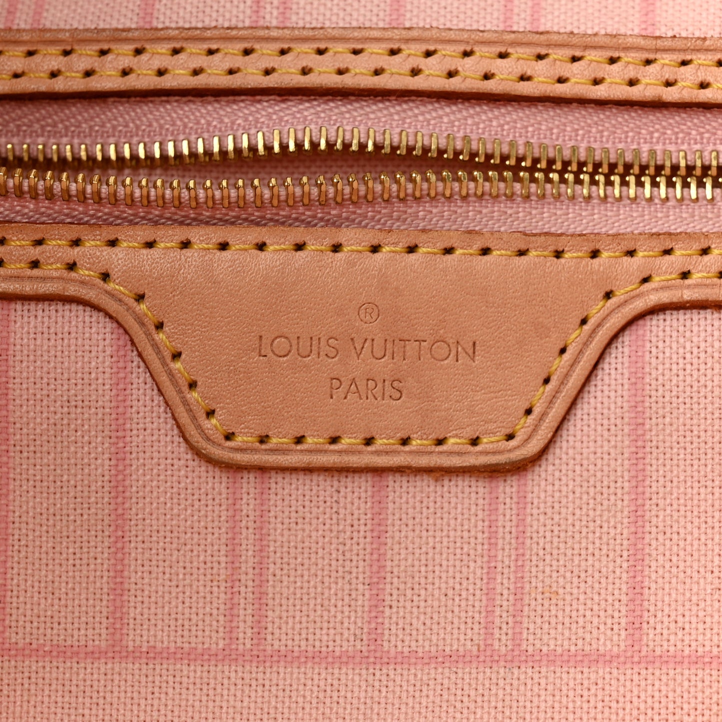 Damier Azur Neo Neverfull MM Rose Ballerine