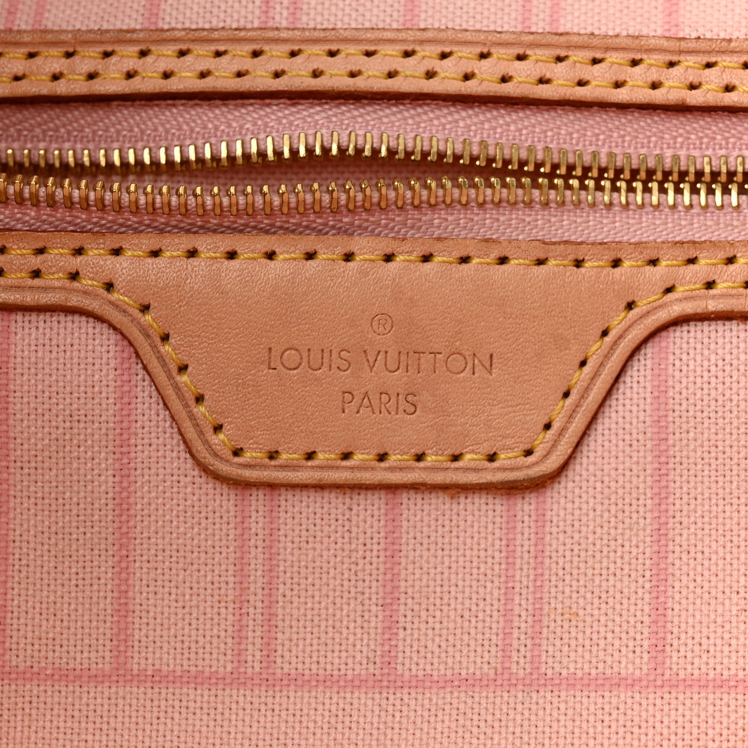 Louis Vuitton Damier Azur Neo Neverfull MM Rose Ballerine 7 of 17