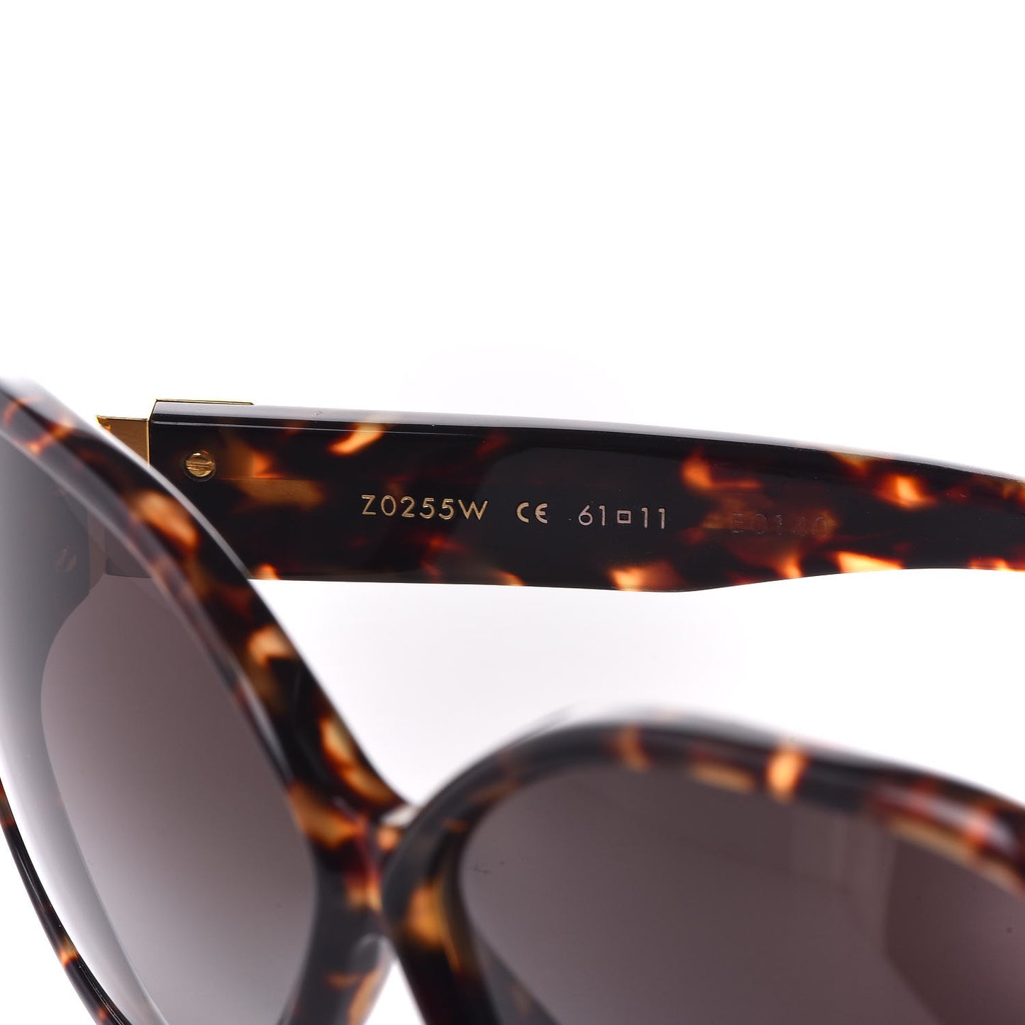 Oversized Soupcon Sunglasses Z0255W Dark Tortoise