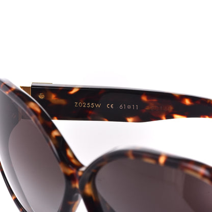 Louis Vuitton Oversized Soupcon Sunglasses Z0255W Dark Tortoise 6 of 9