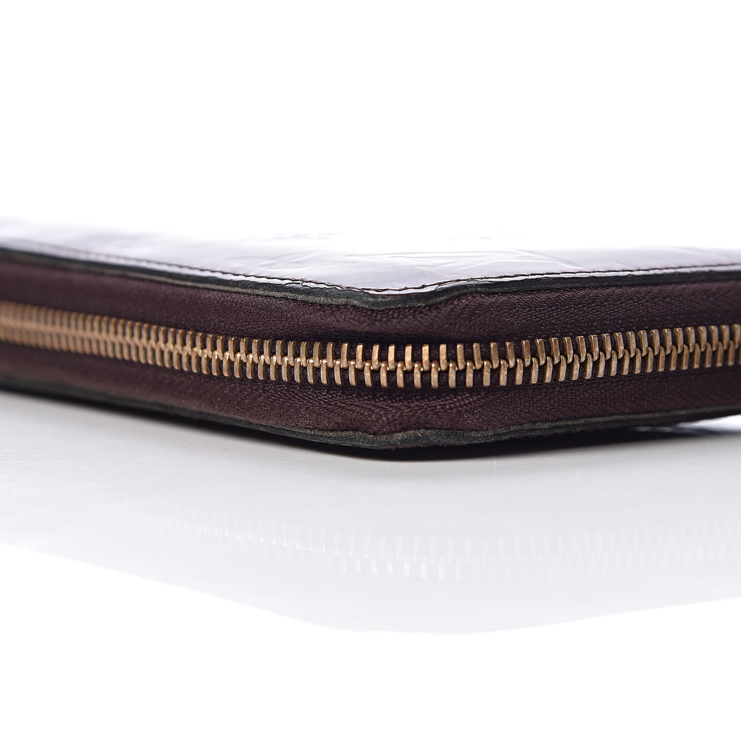 Vernis Rayures Zippy Wallet Amarante