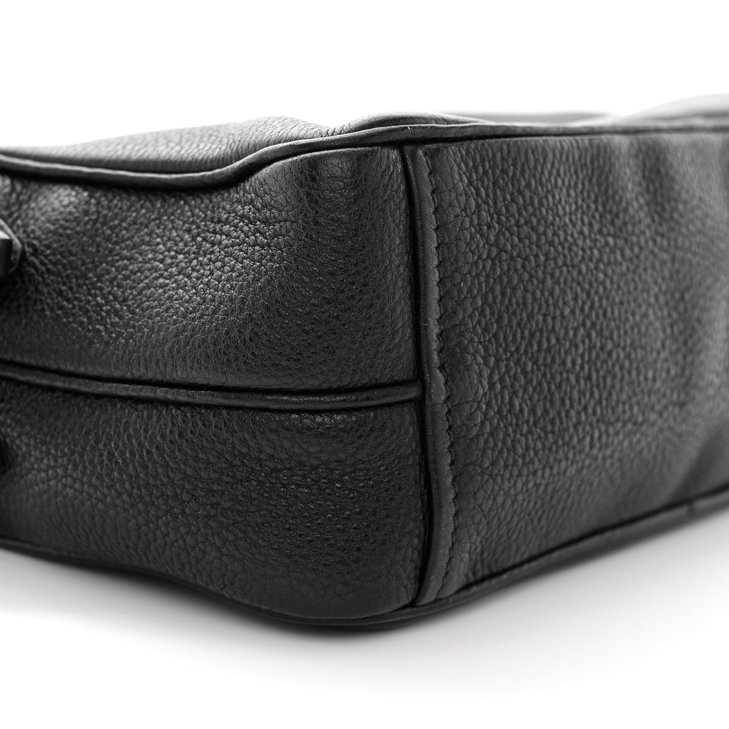 Prada Vitello Phenix Camera Bag Black 6 of 12