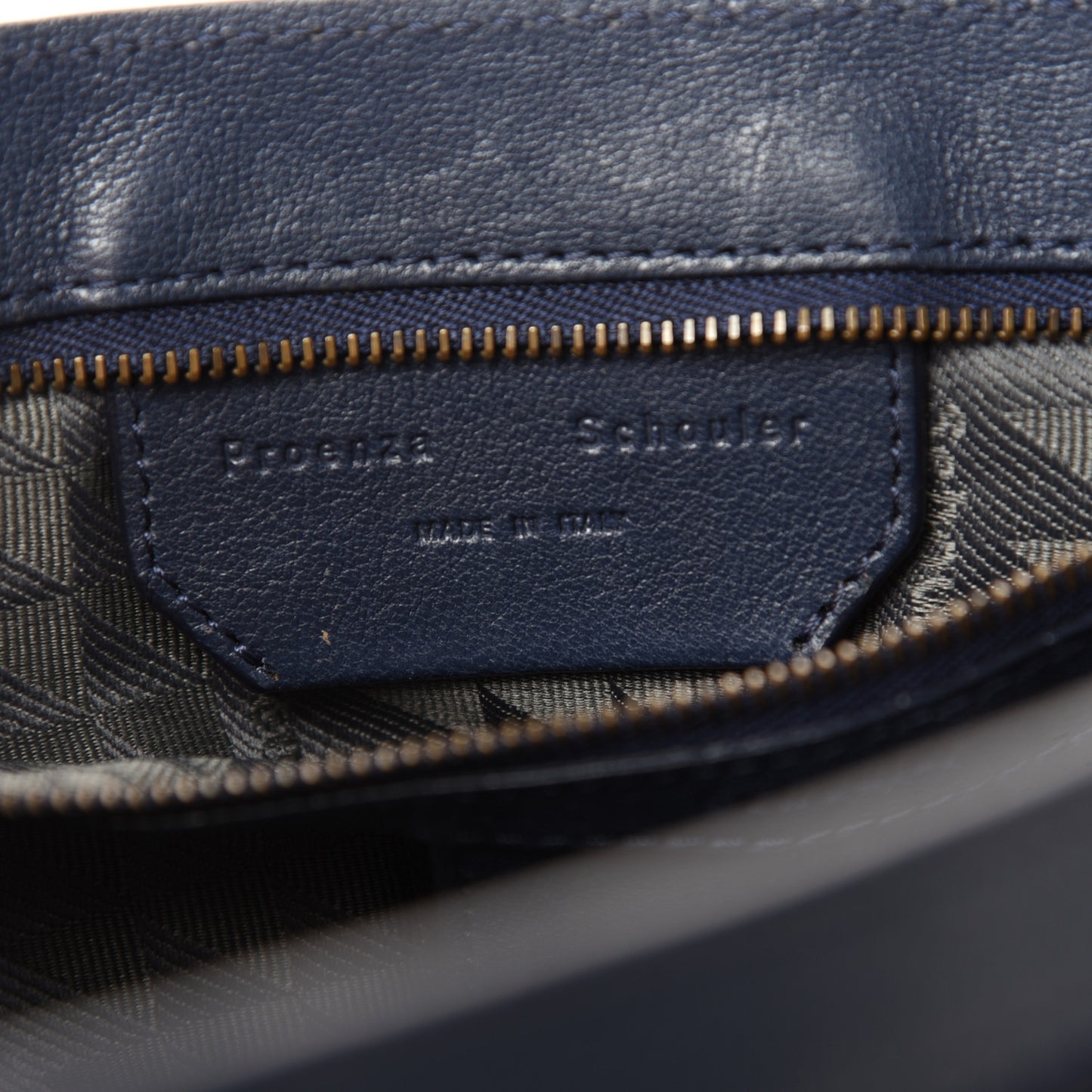 Lambskin Medium PS1 Satchel Midnight
