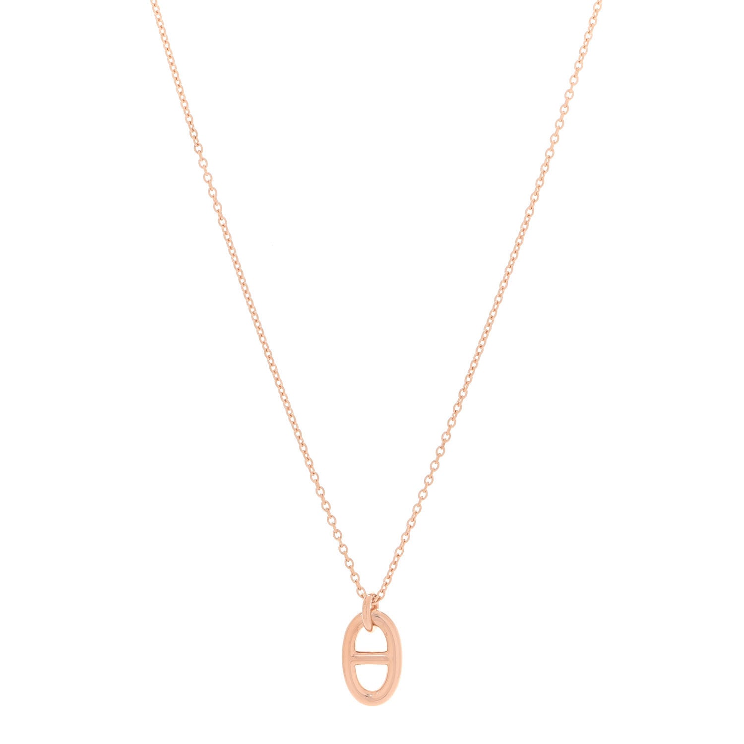Hermes 18K Rose Gold PM Farandole Pendant Necklace 1 of 7