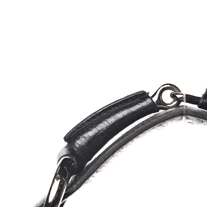 Gucci Monogram Medium Horsebit Chain Hobo Black 12 of 17